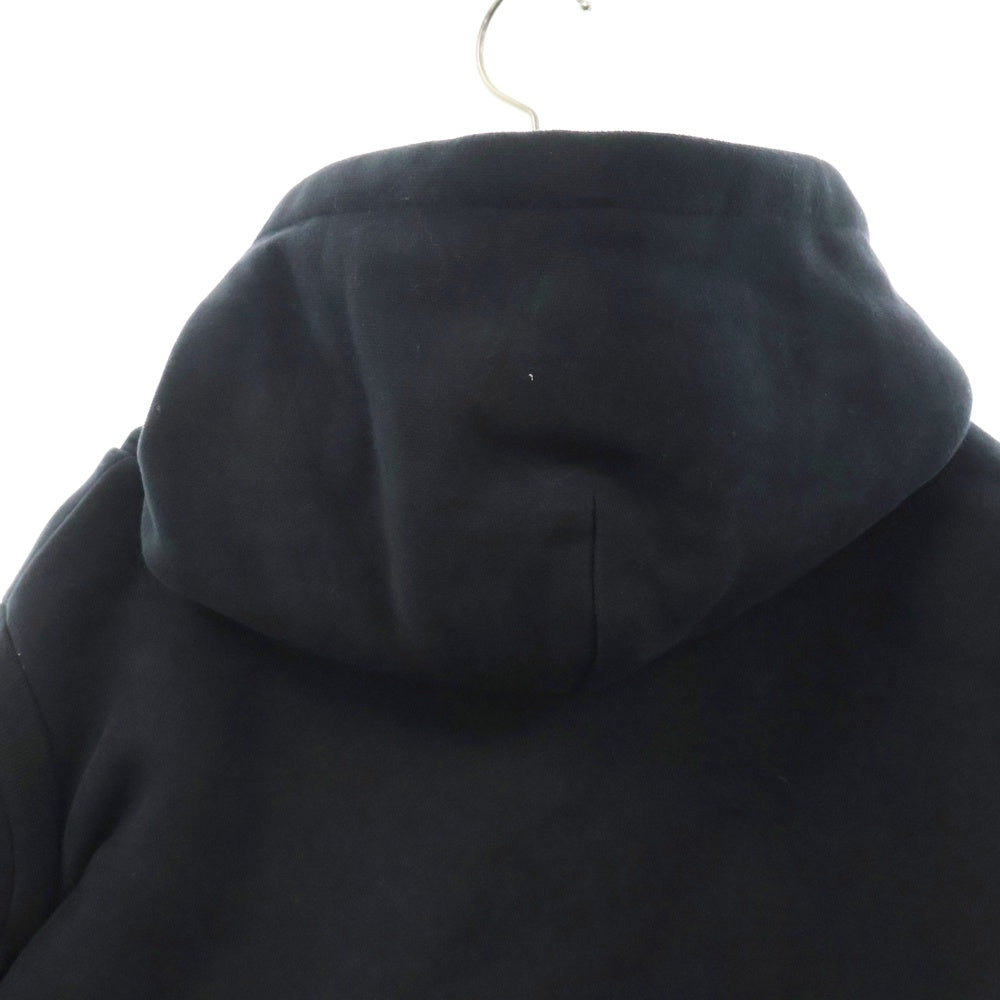 FAR FROM WHAT(ファーフロムワット) FAR HOODIE ZIP-UP フーディー ジップアップパーカー ブラック