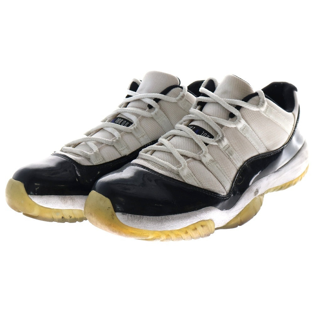 NIKE(ナイキ) 【観賞用 2014年製】AIR JORDAN 11 RETRO エア ジョーダン 11 レトロ ローカットスニーカー コンコルド US9.5/27.5cm 528895-153