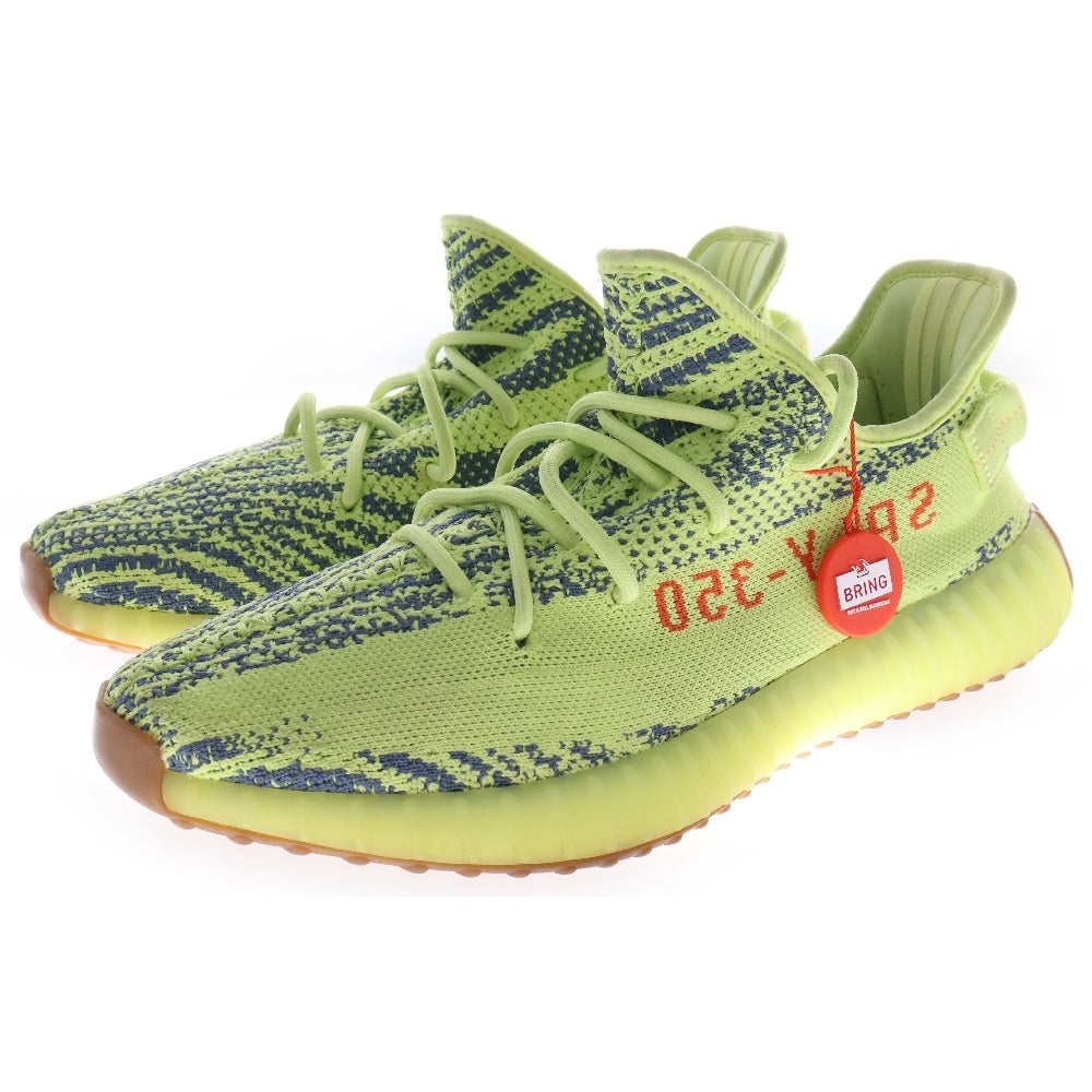 adidas(アディダス) YEEZY BOOST 350 V2 SEMIFROZEN B37572 イージーブースト 350 フローズンイエロー ローカットスニーカーシューズ イエロー US10/28.0cm