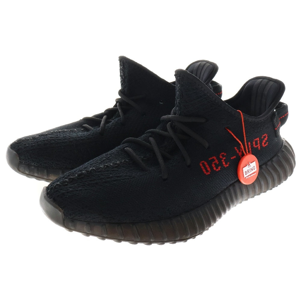 adidas(アディダス) YEEZY BOOST 350 V2 CORE BLACK CP9652 イージーブースト ローカットスニーカー ブラック US7.5/25.5cm