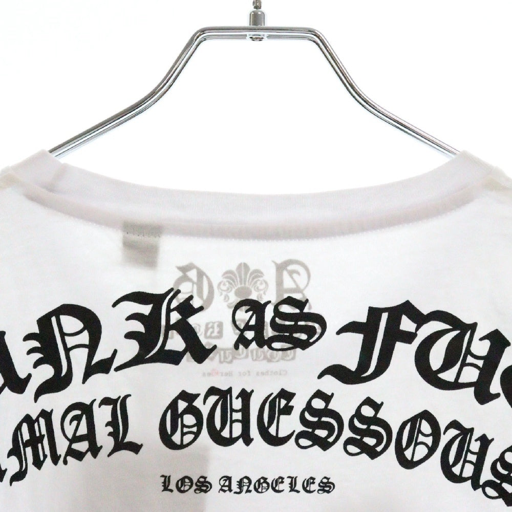 A&G(エーアンドジー) フレアサークルプリント半袖Tシャツ ホワイト