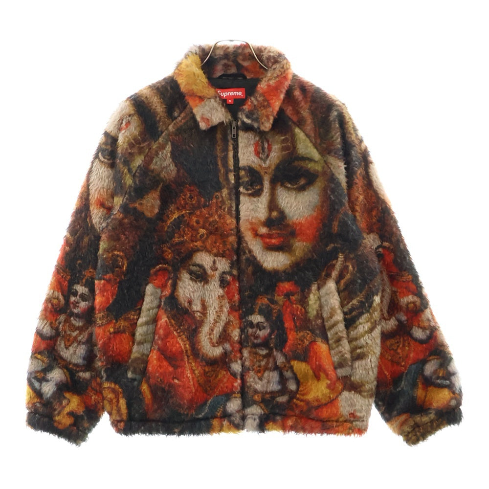 SUPREME(シュプリーム) 19AW Ganesh Faux Fur Jacket ガネーシャ ジップファージャケット マルチ