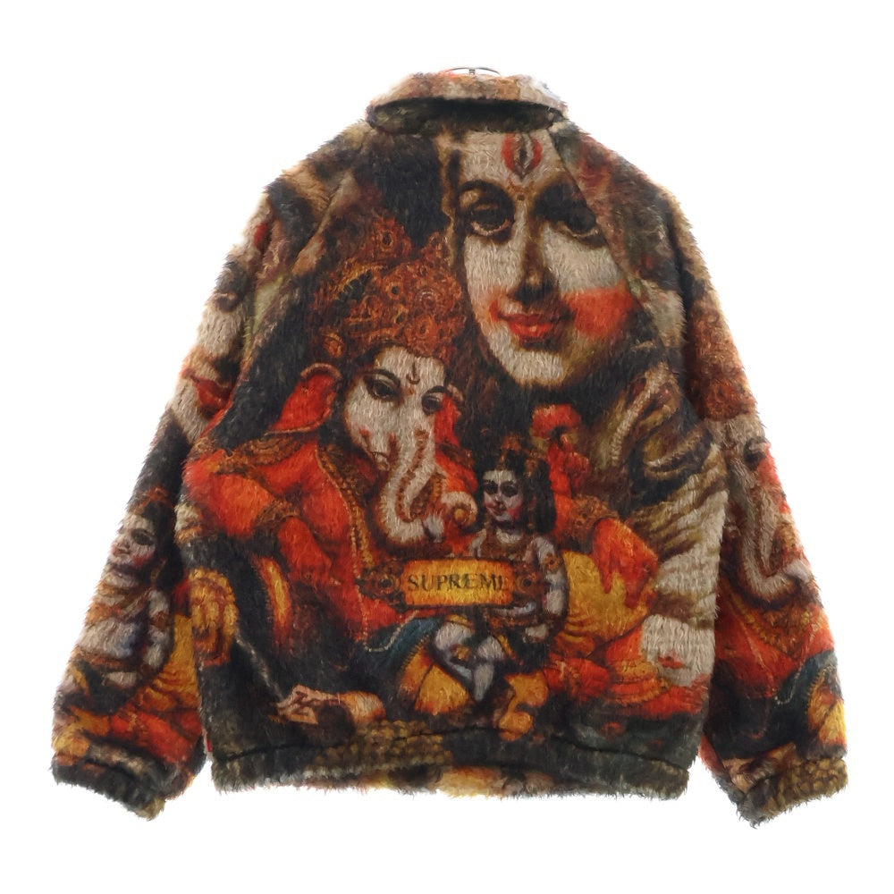 SUPREME(シュプリーム) 19AW Ganesh Faux Fur Jacket ガネーシャ ジップファージャケット マルチ
