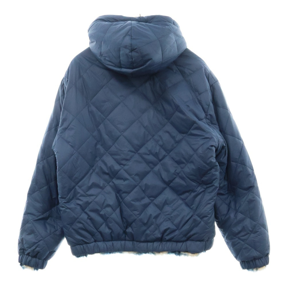 SUPREME(シュプリーム) 20AW Faux Fur Reversible Hooded Jacket リバーシブルファーフーディジャケット ブルー