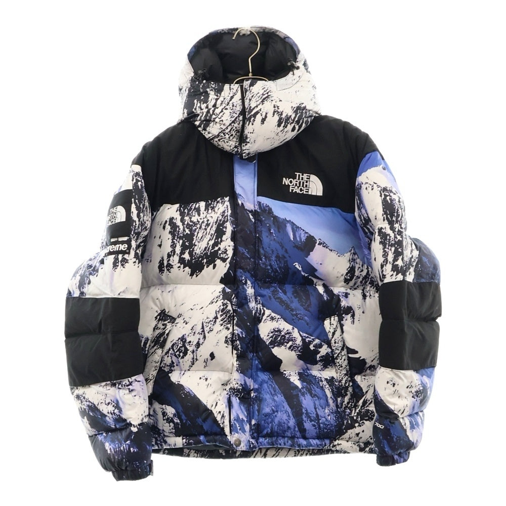 SUPREME(シュプリーム) 17AW×THE NORTH FACE Mountain Baltoro Jacket ザノースフェイス マウンテンバルトロジャケット 雪山 ブルー/ホワイト ND91701I