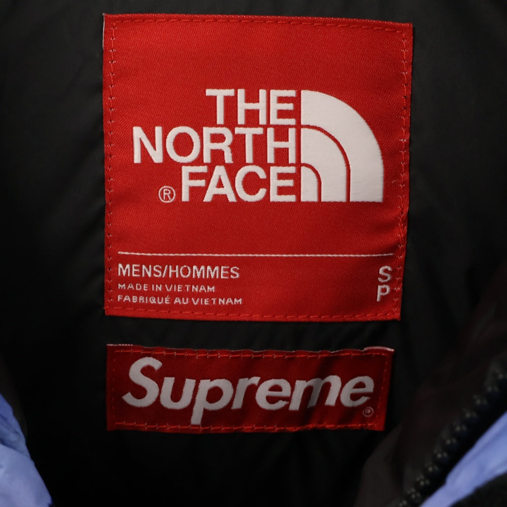 SUPREME(シュプリーム) 17AW×THE NORTH FACE Mountain Baltoro Jacket ザノースフェイス マウンテンバルトロジャケット 雪山 ブルー/ホワイト ND91701I
