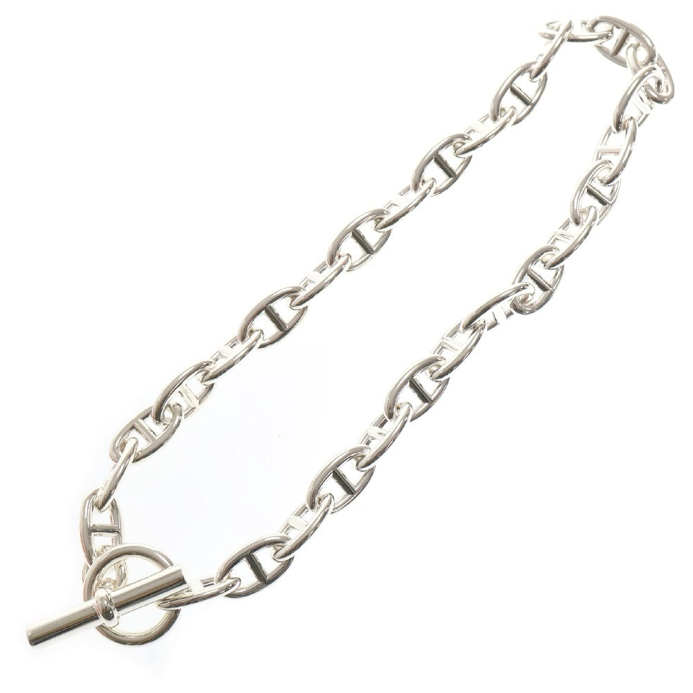HERMES(エルメス) Chaine d'Ancre GM シェーヌダンクルシルバーチョーカーネックレス 29コマ