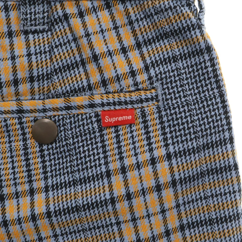 SUPREME(シュプリーム) 19SS Work Pant チェックワークパンツ マルチ