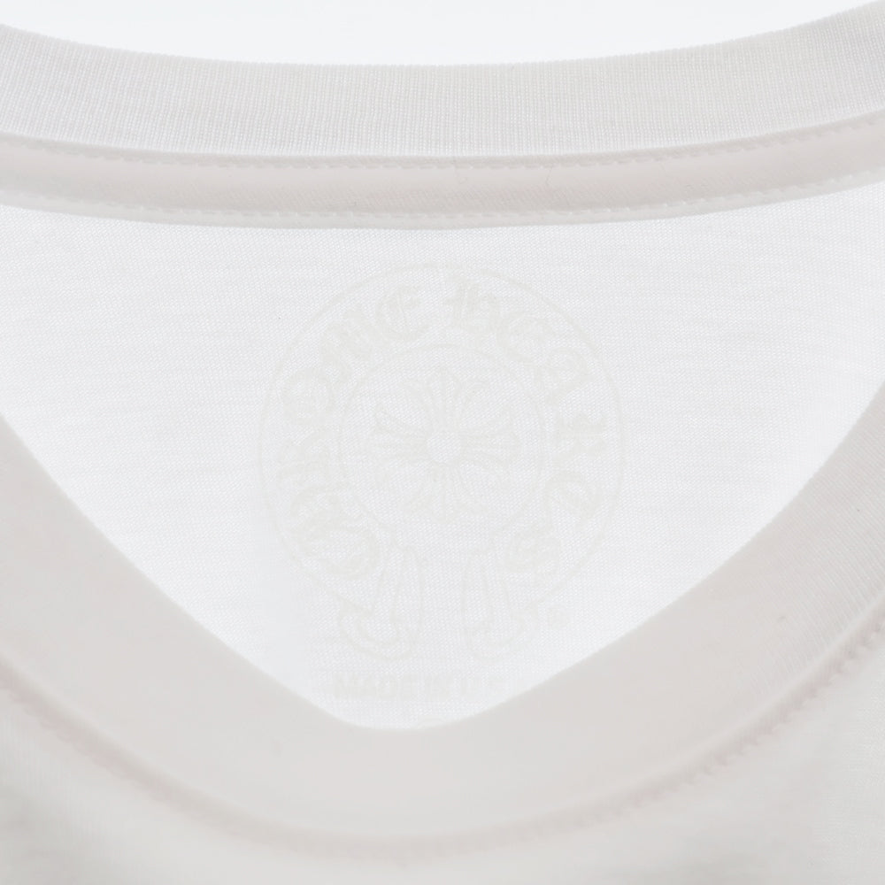 CHROME HEARTS(クロムハーツ) 23AW×Marina Abramovic S/S Tee マリーナ・アブラモヴィッチ RS3クロスグラフィックプリント半袖Tシャツ ホワイト
