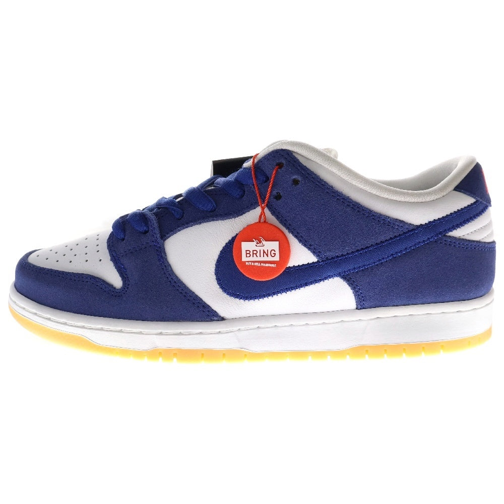 NIKE SB(ナイキエスビー) DUNK PRO PRM LOS ANGELES DODGERS DO9395-400 ダンク ロサンゼルスドジャーズ ローカットスニーカー ホワイト/ネイビー US9.5/27.5cm