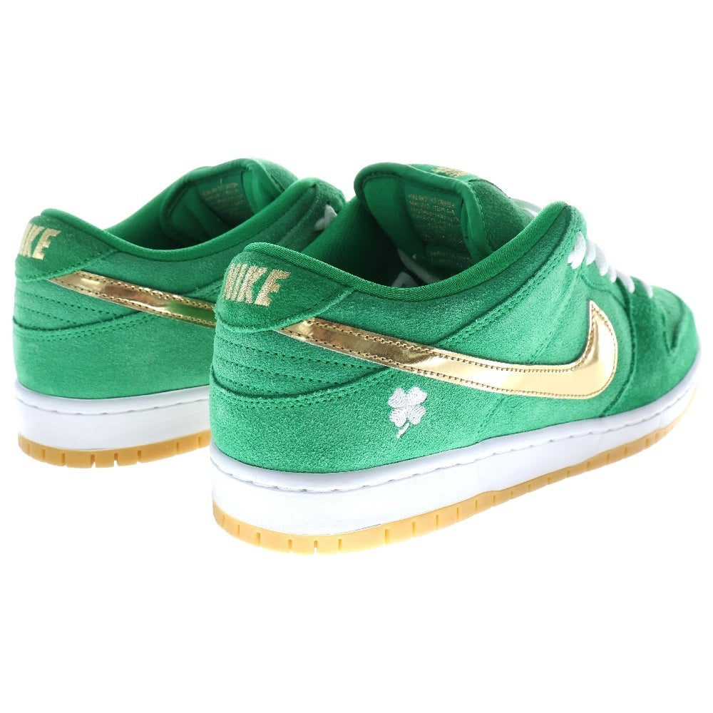 NIKE SB(ナイキエスビー) DUNK LOW PRO St. Patrick's Day BQ6817-303 ダンク セントパトリックデー ローカットスニーカー グリーン US10/28cm