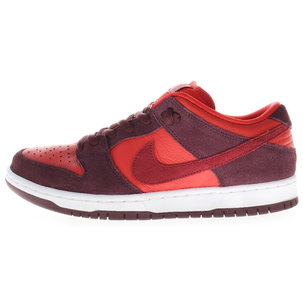 NIKE SB(ナイキエスビー) DUNK LOW PRO CHERRY DM0807-600 ダンク チェリー ローカットスニーカー レッド US10/28cm
