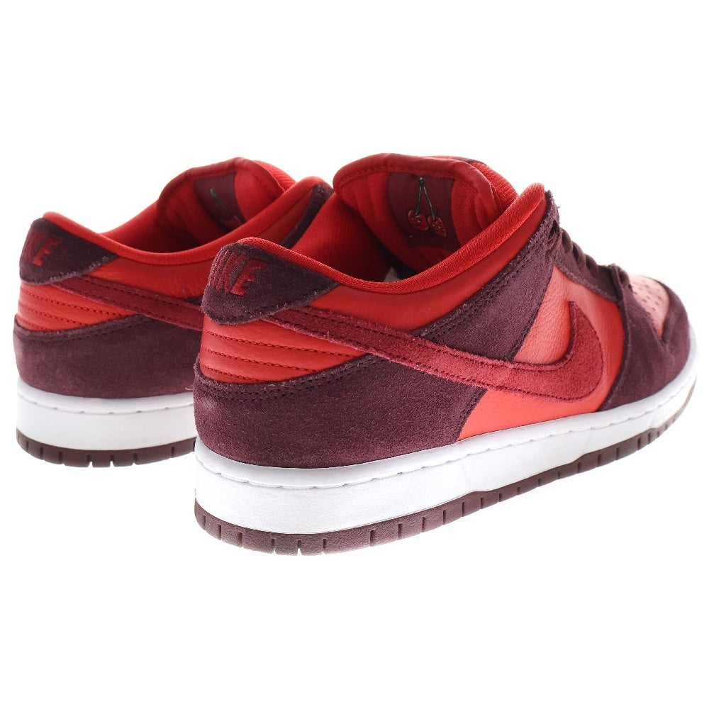 NIKE SB(ナイキエスビー) DUNK LOW PRO CHERRY DM0807-600 ダンク チェリー ローカットスニーカー レッド US10/28cm