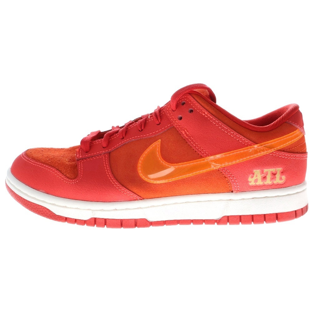 NIKE(ナイキ) DUNK LOW ATL ダンクローカットスニーカー アトランタ レッド US8.5/26.5cm FD0724-657