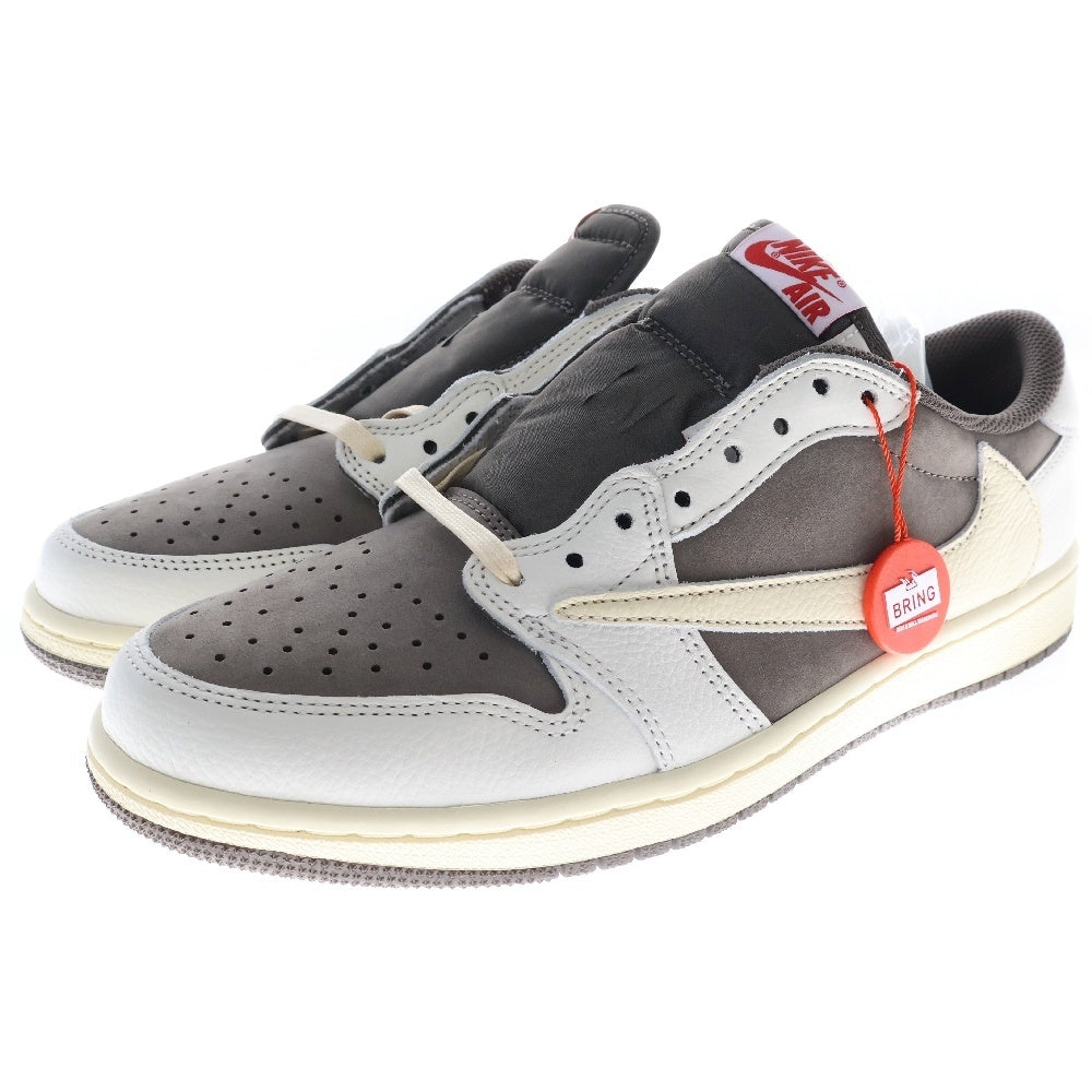 NIKE(ナイキ) ×TRAVIS SCOTT AIR JORDAN 1 LOW OG REVERSE MOCHA DM7866-162 トラヴィススコット エアジョーダン1 リバースモカ ローカットスニーカー ブラウン US9.5/27.5cm