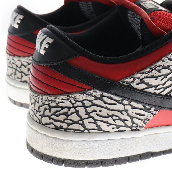 NIKE SB(ナイキエスビー) 12SS ×SUPREME DUNK LOW PREMIUM SB シュプリーム ダンク プレミアム ローカットスニーカー レッド US9/27.0cm 313170-600