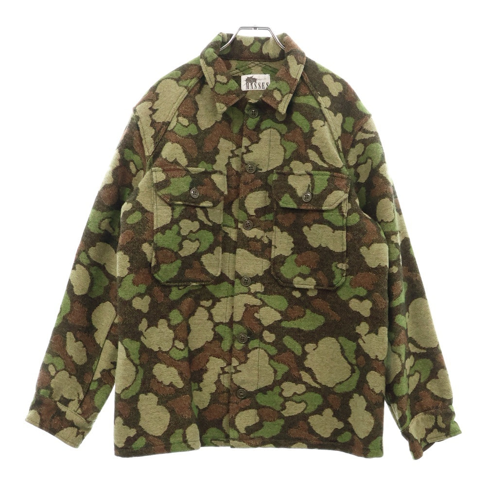 MASSES(マシス) M-65 CAMO カモ柄ミリタリージャケット マルチカラー