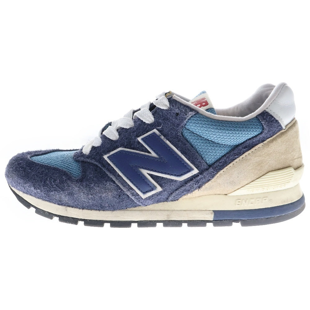 New Balance(ニューバランス) U996TB MADE IN USA スエード ローカットスニーカー ネイビー/ブルー US9/27cm