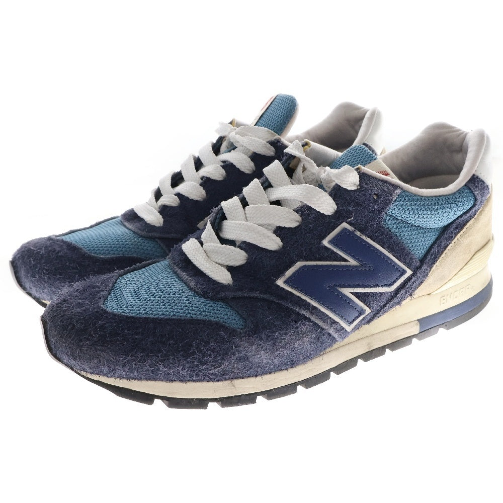 New Balance(ニューバランス) U996TB MADE IN USA スエード ローカットスニーカー ネイビー/ブルー US9/27cm