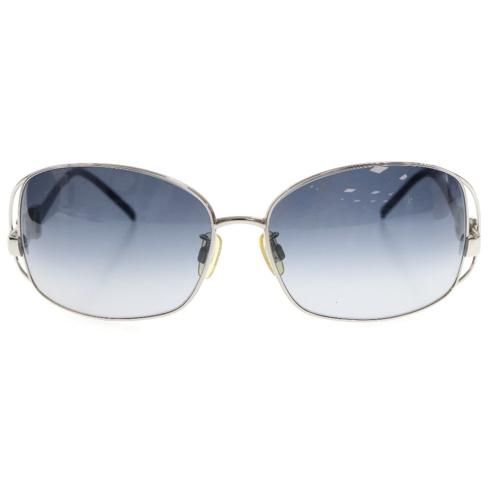 DOLCE & GABBANA(ドルチェアンドガッバーナ) ラインストーンシルバーフレーム サングラス 眼鏡 DG2016-B シルバー