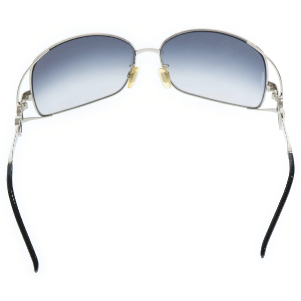 DOLCE & GABBANA(ドルチェアンドガッバーナ) ラインストーンシルバーフレーム サングラス 眼鏡 DG2016-B シルバー
