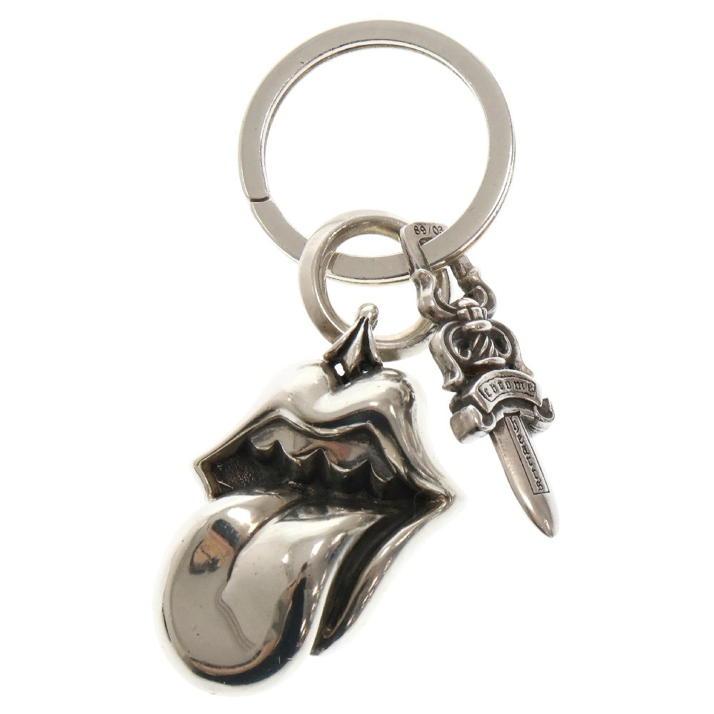 CHROME HEARTS(クロムハーツ) KEYCHEAIN キーリング キーホルダー リップアンドタン スプリットダガー
