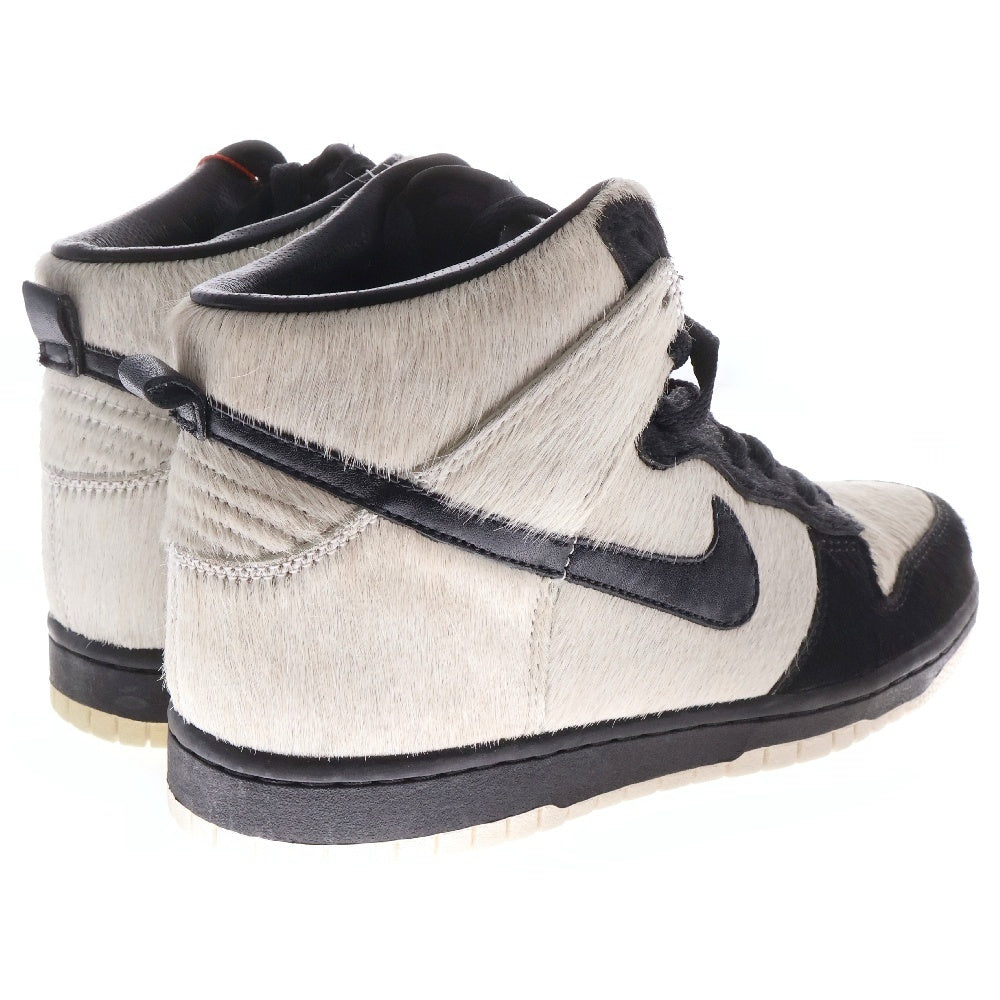 NIKE(ナイキ) 【鑑賞用 2008年製】DUNK HIGH PREMIUM UENO-PANDA 323955-101 ダンク 上野パンダ ハイカットスニーカー US6.5/24.5cm レディース ホワイト/ブラック