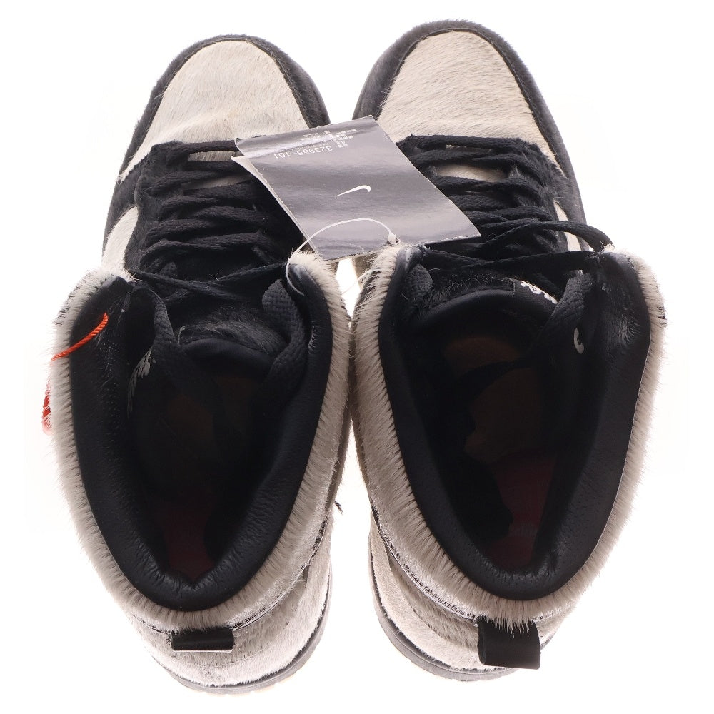 NIKE(ナイキ) 【鑑賞用 2008年製】DUNK HIGH PREMIUM UENO-PANDA 323955-101 ダンク 上野パンダ ハイカットスニーカー US6.5/24.5cm レディース ホワイト/ブラック
