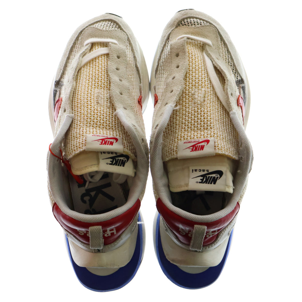 NIKE(ナイキ) ×Sacai VAPOR WAFFLE SP CV1363-100 ×サカイ ヴェイパーワッフル SP ローカットスニーカー ホワイト US9.5/27.5cm