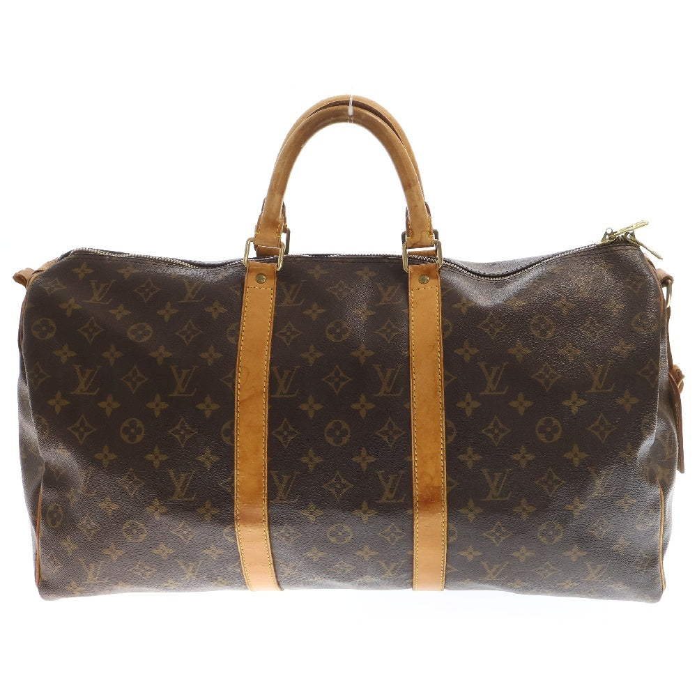 LOUIS VUITTON(ルイヴィトン) モノグラム キーポル50 ボストンバッグ トラベルバッグ ブラウン PVCレザー M41426