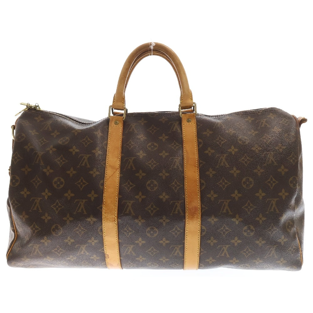 LOUIS VUITTON(ルイヴィトン) モノグラム キーポル50 ボストンバッグ トラベルバッグ ブラウン PVCレザー M41426
