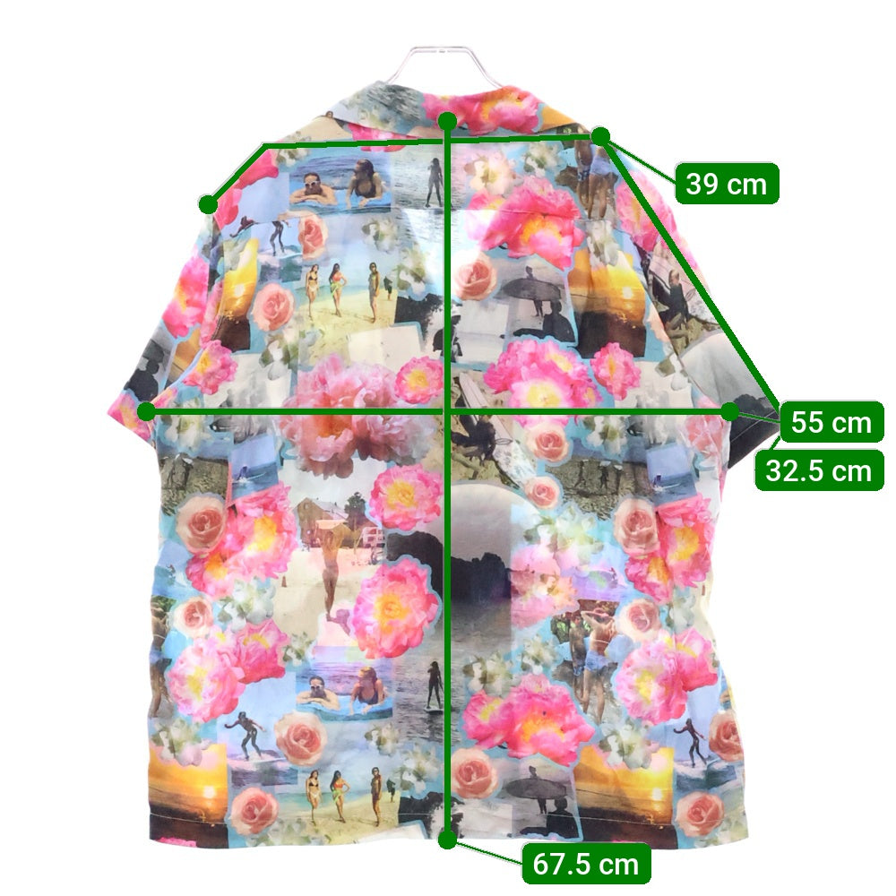 CHROME HEARTS(クロムハーツ) ALOHA SURF SHIRTS MULTI 総柄サーフアロハ半袖シャツ マルチ