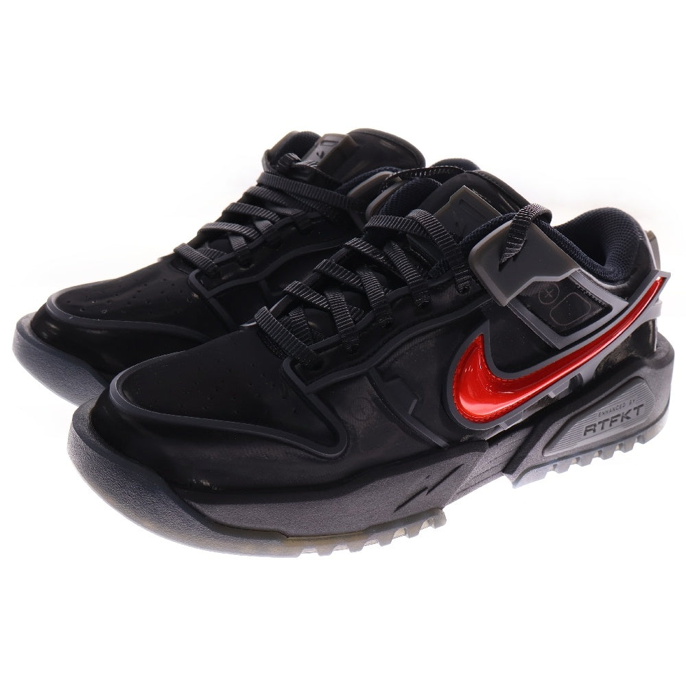 NIKE(ナイキ) ×RTFKT DUNK GENESIS CLONE X HQ0899-001 アーティファクト ダンク ジェネシス クローンX ローカットスニーカー ブラック/レッド US8.5/26.5cm