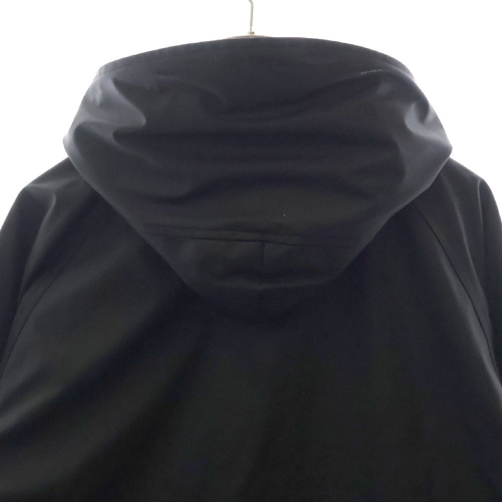 BORN X RAISED(ボーンアンドレイズド) ANORAK JACKET アノラックジャケット フロントロゴプリントジャケット 36002 ブラック