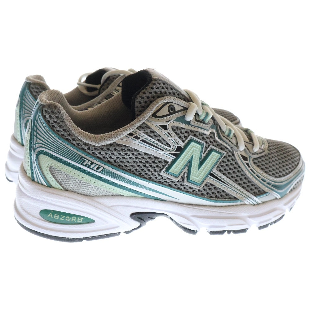 New Balance(ニューバランス) U740 ローカットスニーカー US5/23cm U740NC2 グレー/グリーン レディース