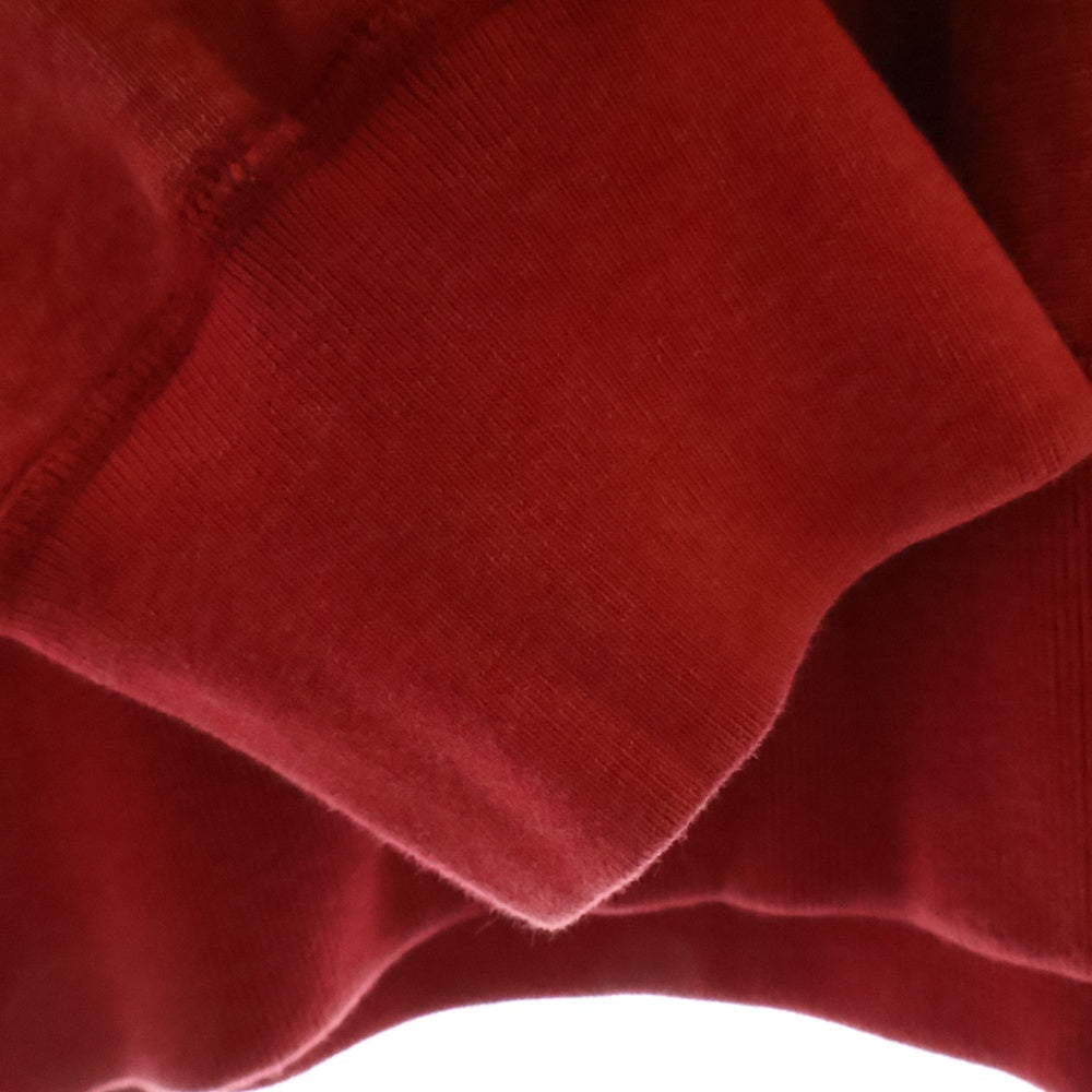 SUPREME(シュプリーム) 25SS Washed Box Logo Crewneck ウォッシュド ボックスロゴクルーネックスウェットトレーナー レッド