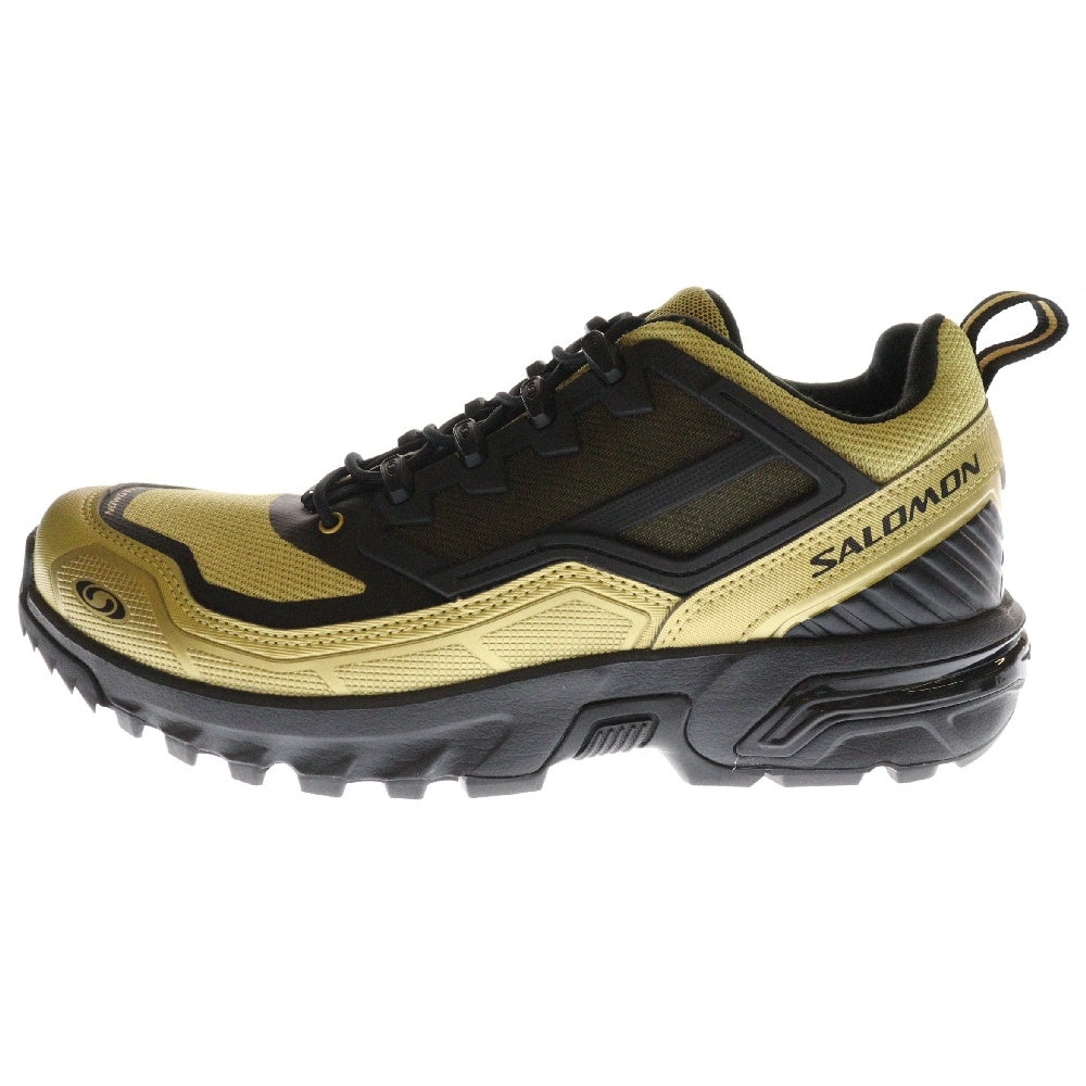 SALOMON(サロモン) トレッキングシューズ ローカットスニーカー ゴールド US8/26cm 474356