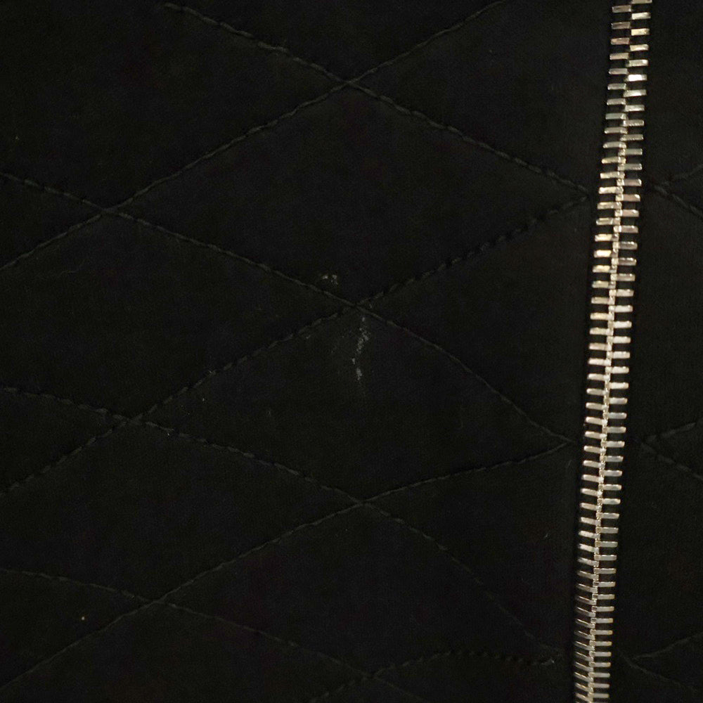LOUIS VUITTON(ルイヴィトン) 20AW キルティングジップアップパーカー モノグラムフード付きジャケット レディース RW211W FED FJST13 ブラック