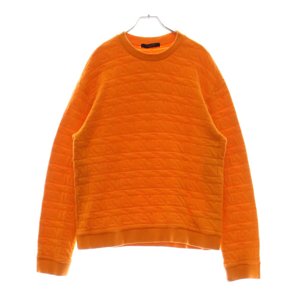 LOUIS VUITTON(ルイヴィトン) 23SS LVステッチクルーネックスウェット スウェットトレーナー RM231M TK7 HOY33W オレンジ
