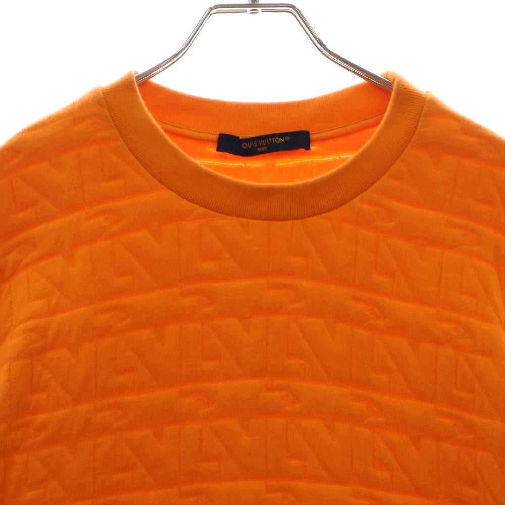 LOUIS VUITTON(ルイヴィトン) 23SS LVステッチクルーネックスウェット スウェットトレーナー RM231M TK7 HOY33W オレンジ