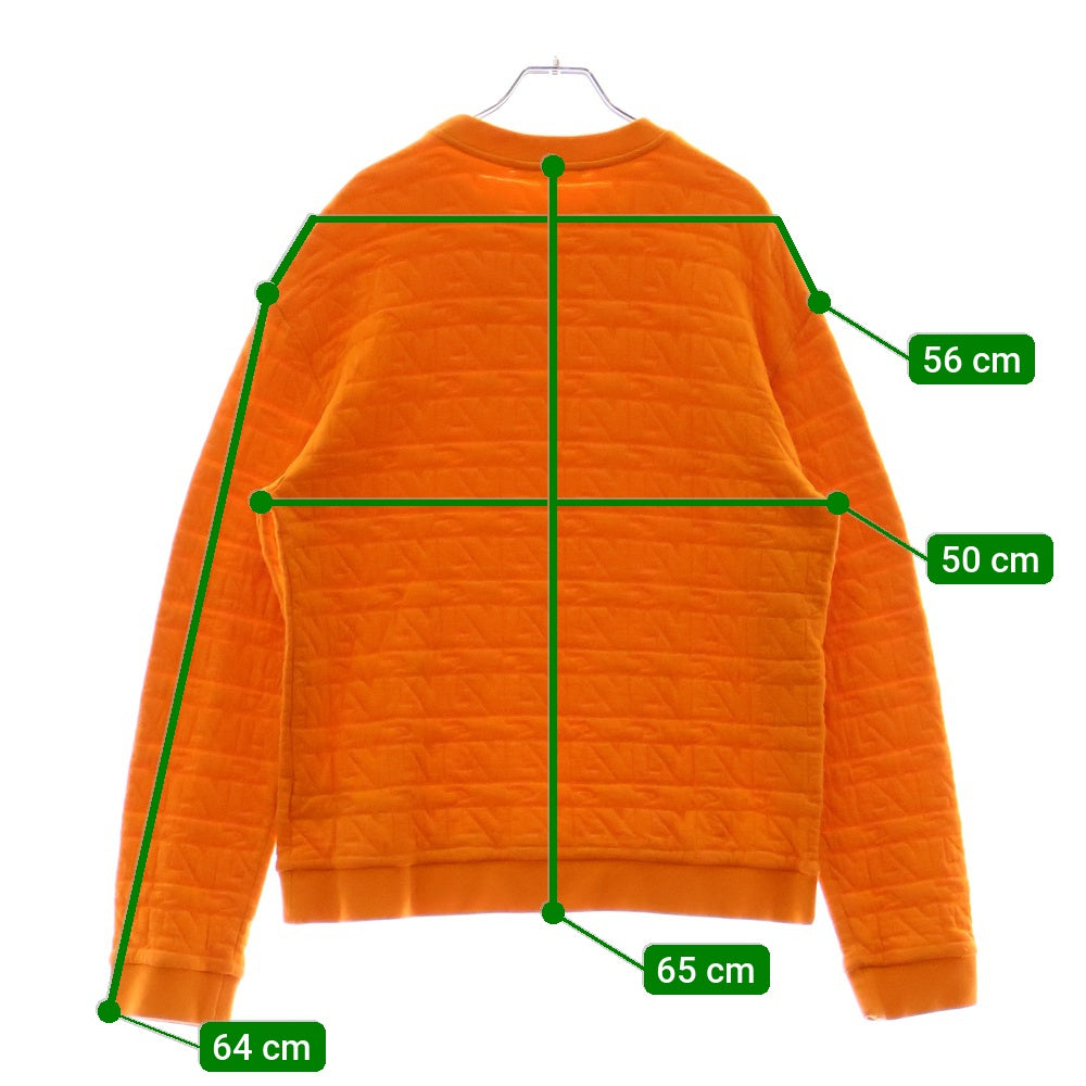LOUIS VUITTON(ルイヴィトン) 23SS LVステッチクルーネックスウェット スウェットトレーナー RM231M TK7 HOY33W オレンジ