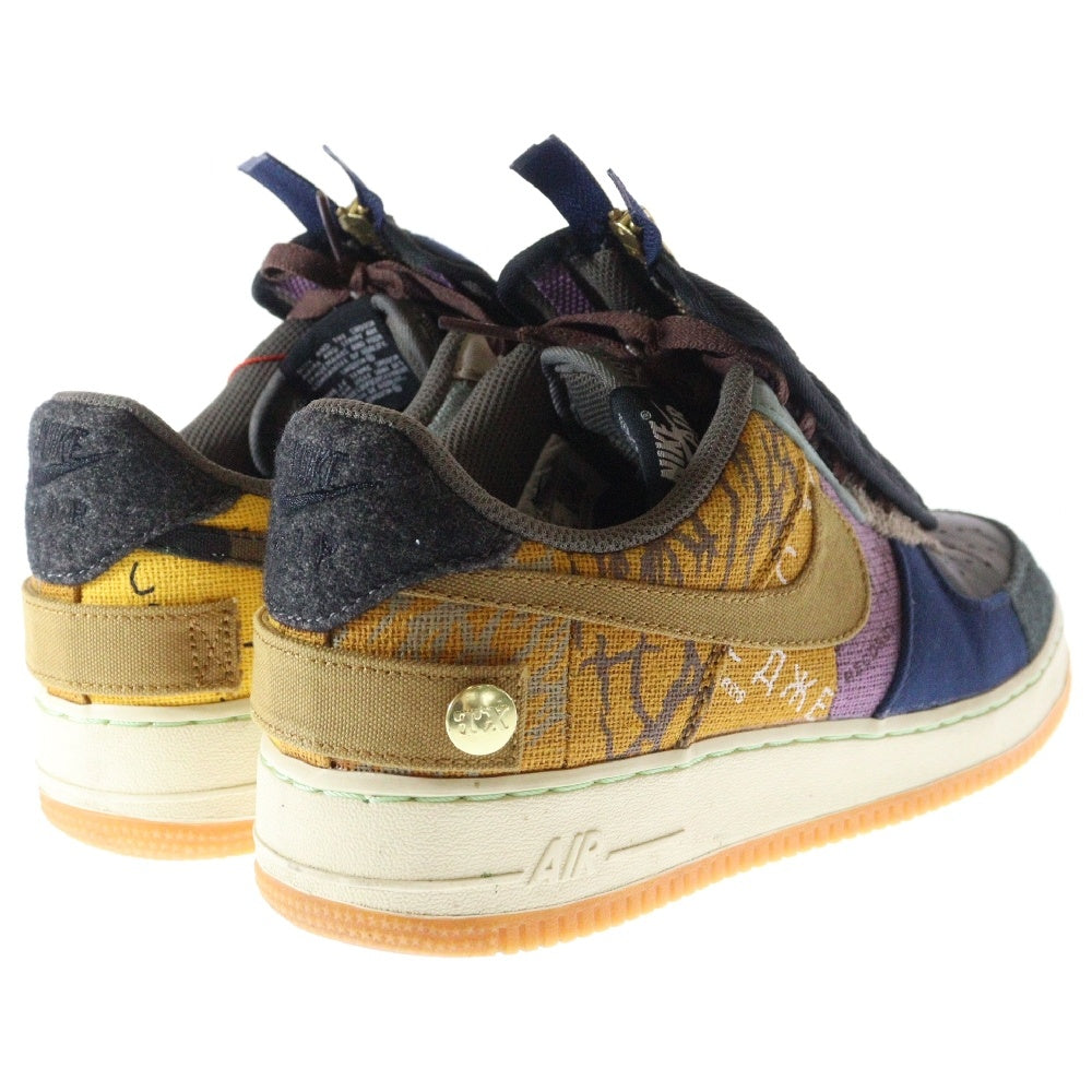 NIKE(ナイキ) ×TRAVIS SCOTT AIR FORCE 1 LOW CACTUS JACK×トラヴィススコット エアフォース1 カクタスジャック ローカットスニーカー CN2405‐900 マルチ US10/28cm