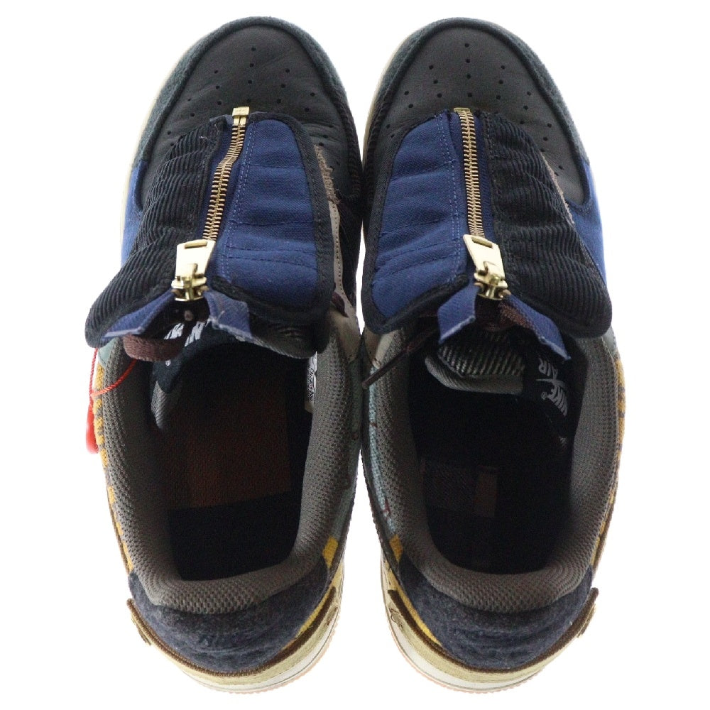 NIKE(ナイキ) ×TRAVIS SCOTT AIR FORCE 1 LOW CACTUS JACK×トラヴィススコット エアフォース1 カクタスジャック ローカットスニーカー CN2405‐900 マルチ US10/28cm