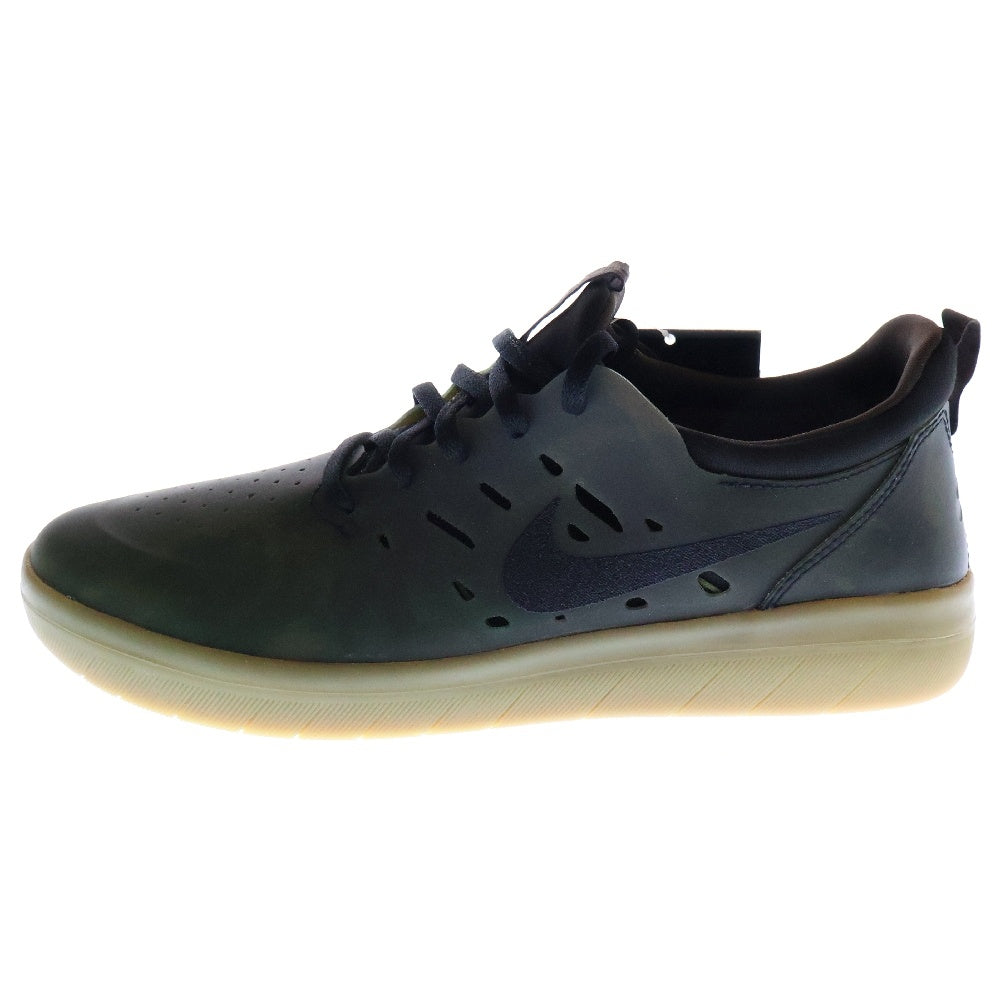 NIKE SB(ナイキエスビー) NYJAH FREE PRM AO0805-900 ナイジャ ローカットスニーカー カーキ US8.5/26.5cm