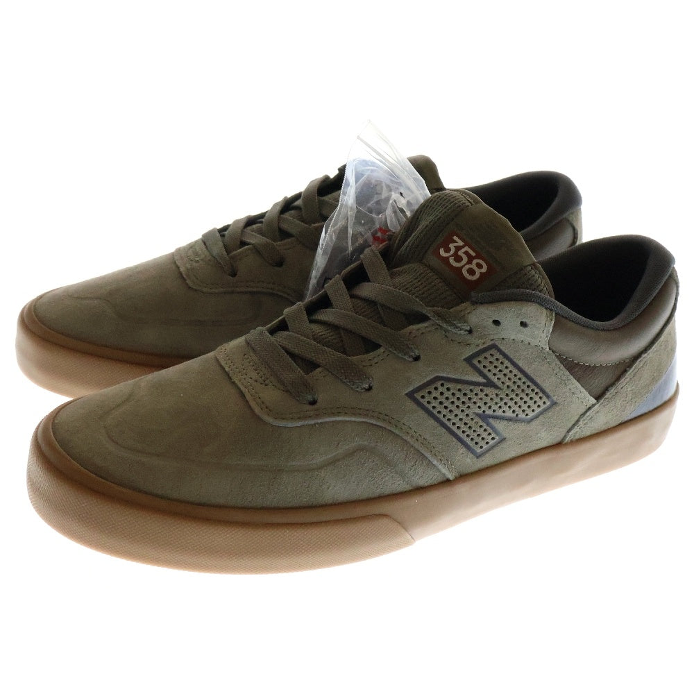 New Balance(ニューバランス) NM358GGG スエード ローカットスニーカー グレー US9/27cm