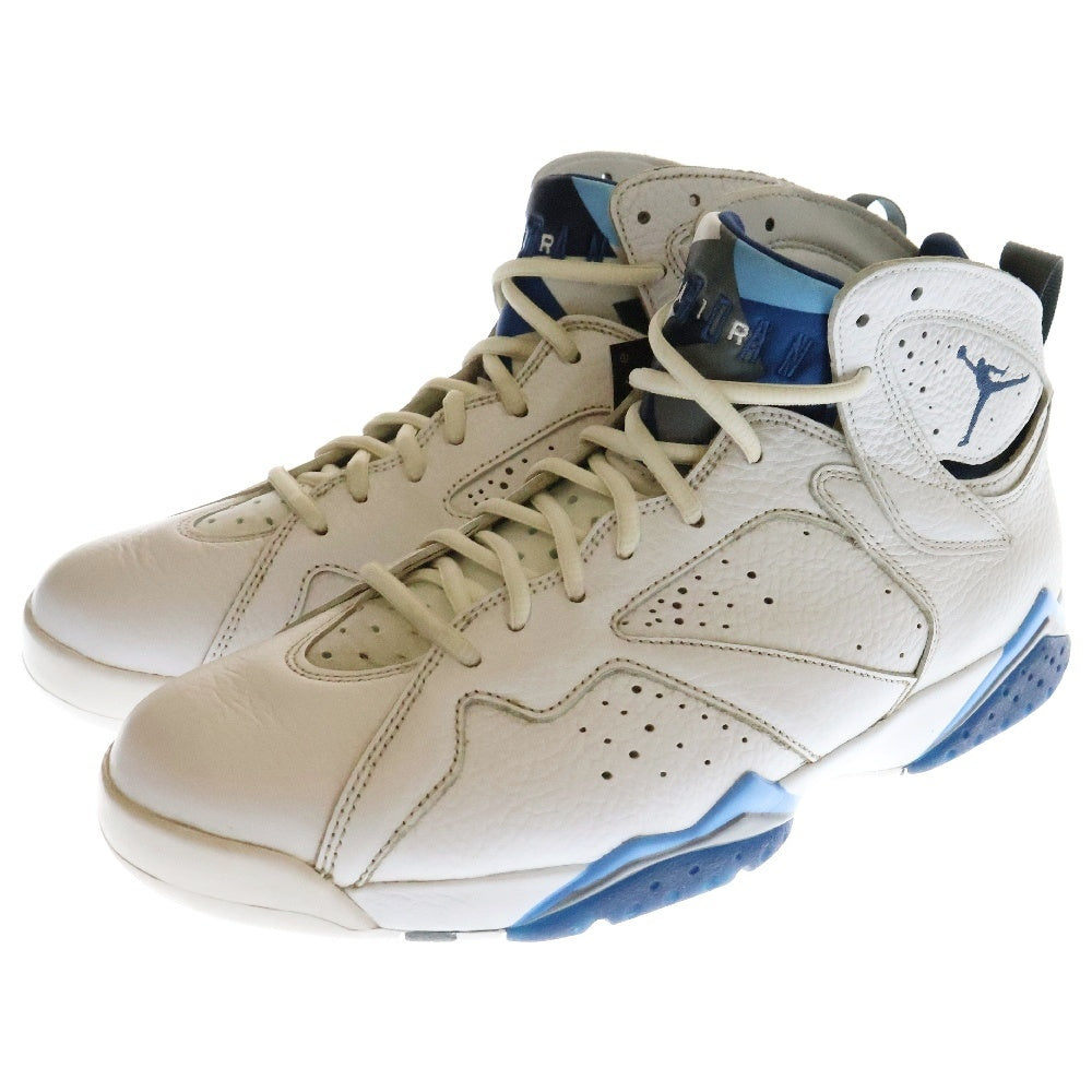 NIKE(ナイキ) 【観賞用2015年製】AIR JORDAN 7 RETRO FRENCH BLUE エアジョーダン7 レトロ フレンチブルー ハイカットスニーカー ホワイト/ブルー US11/29cm 304775-107