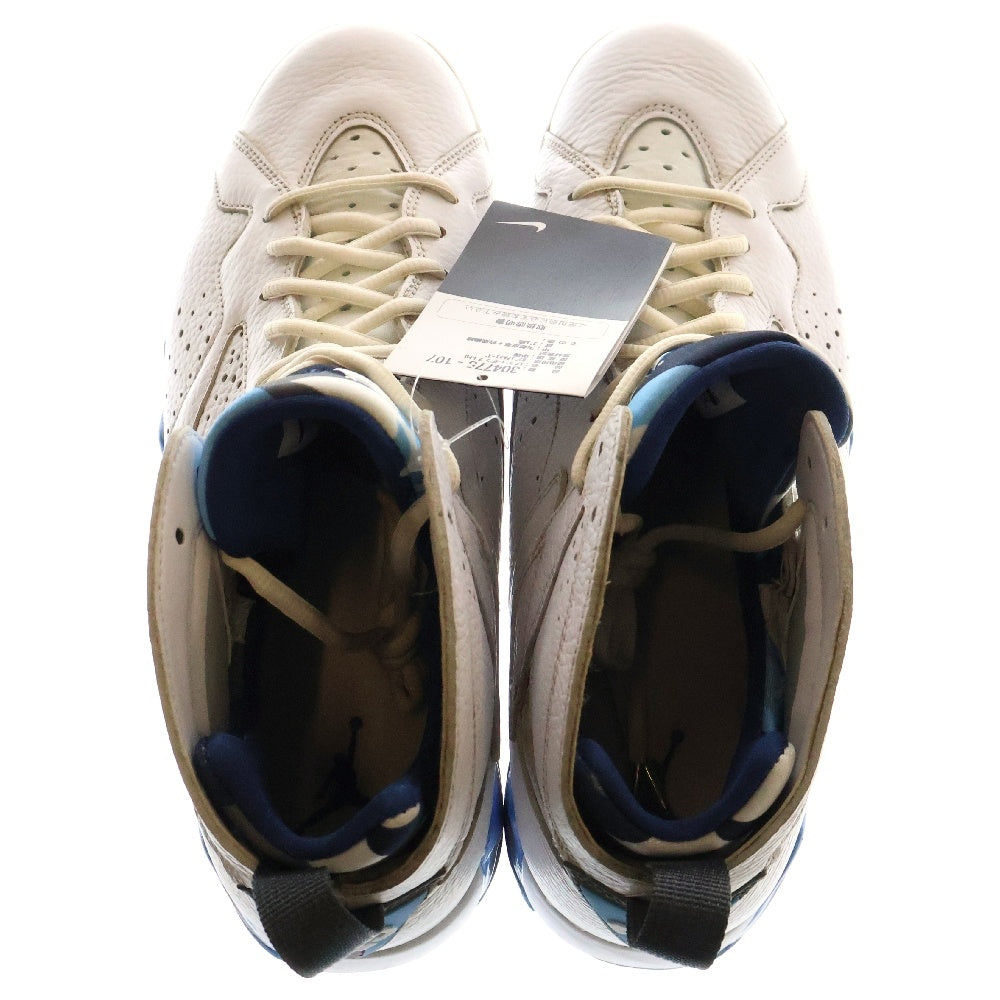 NIKE(ナイキ) 【観賞用2015年製】AIR JORDAN 7 RETRO FRENCH BLUE エアジョーダン7 レトロ フレンチブルー ハイカットスニーカー ホワイト/ブルー US11/29cm 304775-107