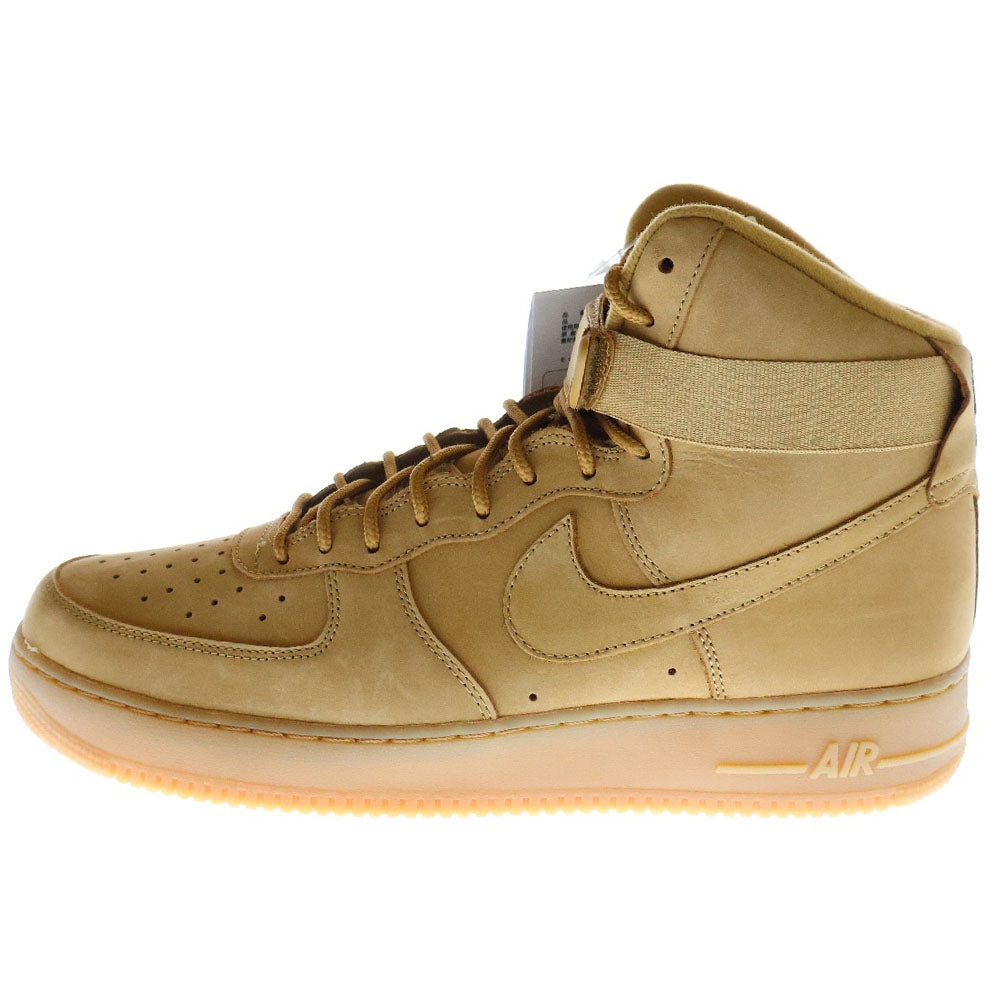 NIKE(ナイキ) 【観賞用2015年製】AIR FORCE 1 HIGH 07 LV8 ナイキ エアフォース1 フラックス ハイカットスニーカー 806403-200 US12/30cm ブラウン