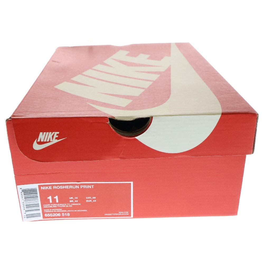 NIKE(ナイキ) ROSHERUN PRINT ローシラン プリント ローカットスニーカー 655206-518 US11/29cm マルチカラー
