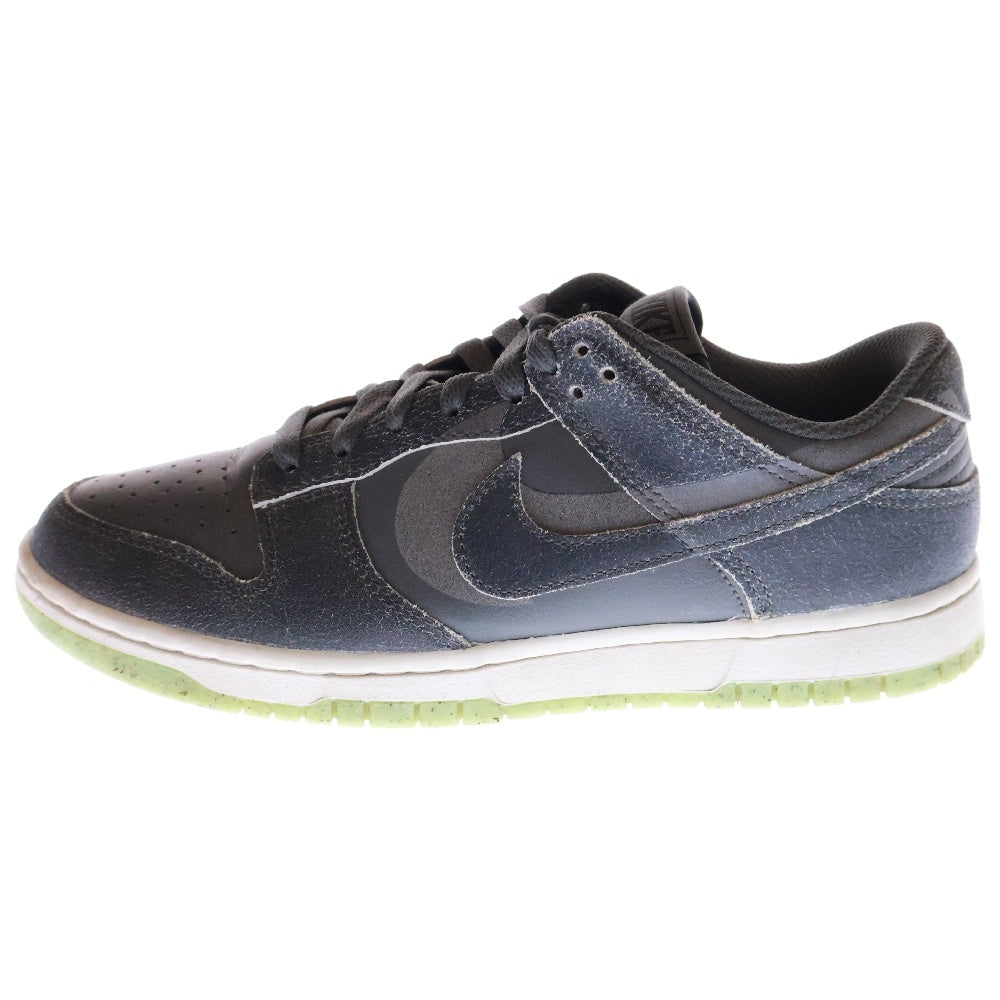 NIKE(ナイキ) DUNK LOW RETRO PRM HALLOWEEN DQ7681-001 ダンク プレミアムハロウィン ローカットスニーカー グレー US8/26.0cm